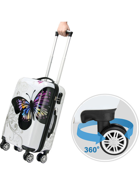 Set de bagaje Monzana Exopack din policarbonat multicolor 3 piese 56 X 37 X 23 cm 68 X 43 X 27 cm 75 X 49 X 29 cm