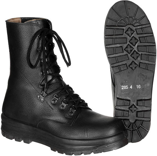 Swiss Army Cizme militare Din piele Negri