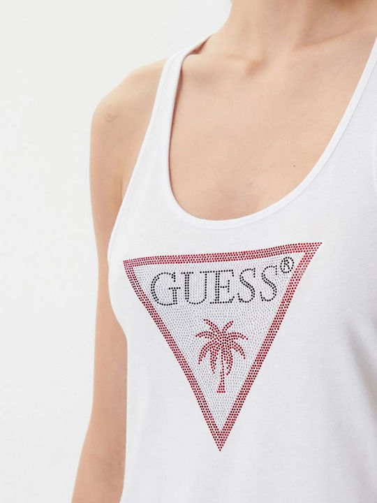 Guess Φόρεμα Παραλίας Λευκό