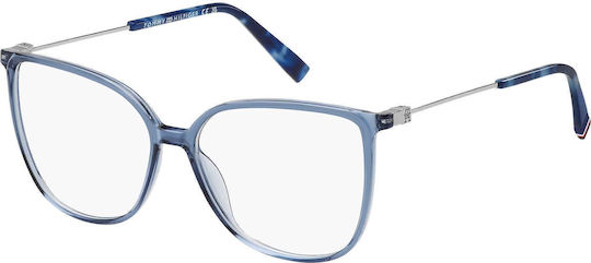 Tommy Hilfiger Damen Brillengestelle mit Rezept Blau TH2099 PJP