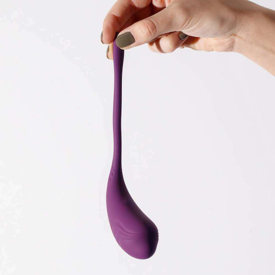 Crushious Vibrator Ei mit Fernbedienung 9cm Lila