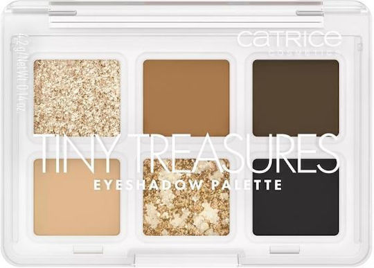 Catrice Cosmetics Tiny Treasures Παλέτα με Σκιές Ματιών Matte σε Στερεή Μορφή 010 Everyday Essentials 4.2gr