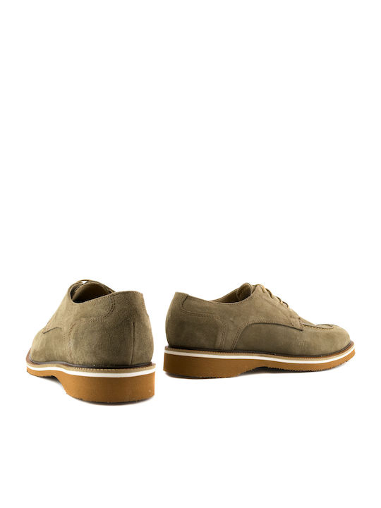 69 Romeo Men's Suede Casual Shoes Brown
