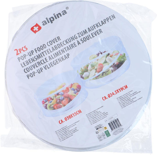 Pop Up Food Cover 2pcs Alpina