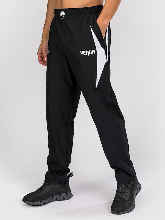 Sweatpants with Elastic Black, White, Lime Green