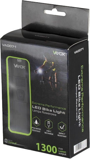 Vayox Rechargeable Front Bicycle Light