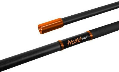 Delphin Atak Carbon Kescherstab Einzeln 90 cm Einteilig