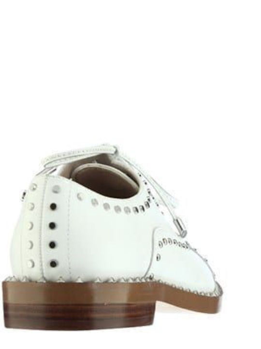 Garroy Damen Oxfords in Weiß Farbe
