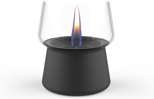 Tenderflame Desktop Bioethanol Fireplace Indoor Outdoor Black 12x13.5cm