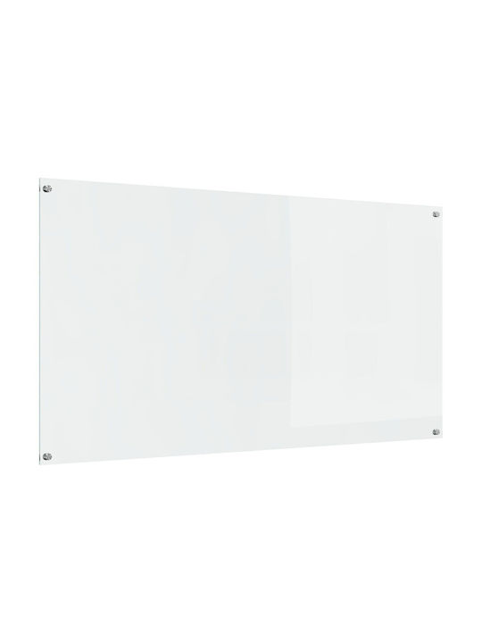 vidaXL Rechteckige Küchenplatte aus Glas in Transparentem Farb 110x60x0.6cm 42001294
