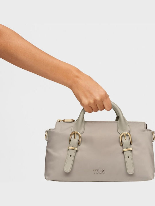 Buckles Damentasche Umhängetasche Beige
