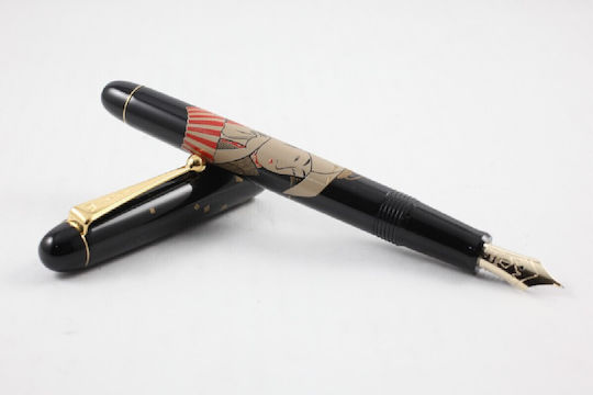 Pilot Namiki Nippon Art Maki-e Geisha Toyohina Tominoto Fn-4m-uto Fountain Pen 3131910563518 Nibs Medium14k