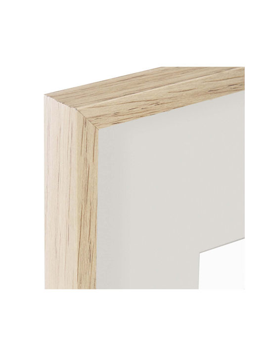 Atmosphera Manu Naturel Wooden Photo Frame With Beige Frame