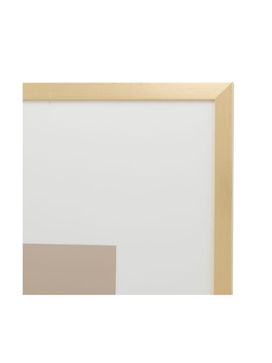 Wall Photo Frame Wooden with Gold Frame