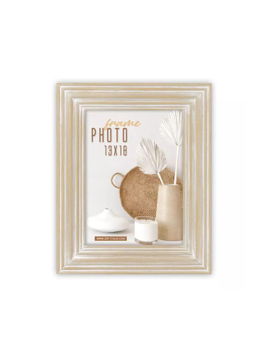 ZEP Fotorahmen Hölzernes mit Beige Rahmen