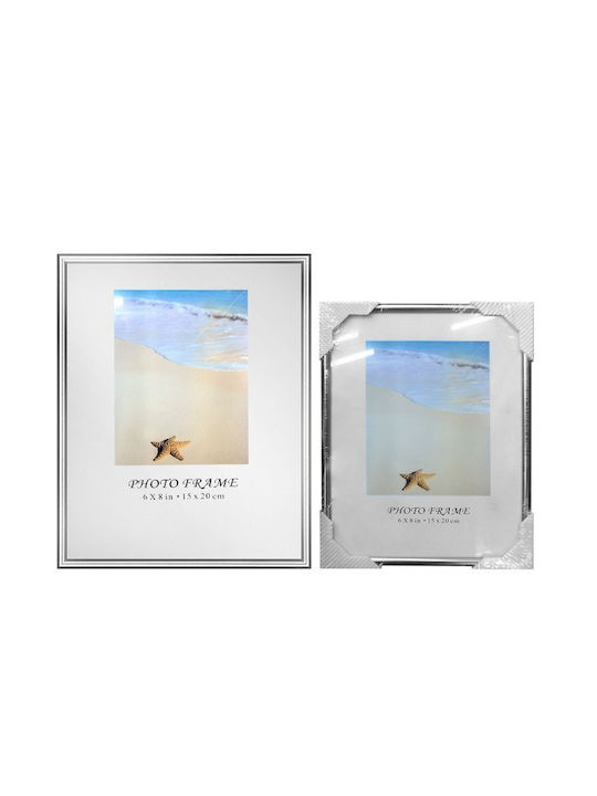 HOMie Metallic Photo Frame With Silver Frame