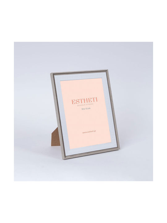 Plastic Photo Frame with Gray Frame 12 Pieces