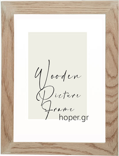 Holz-Wandrahmen 40x60 cm Natur Eichenholz Weiß Matt Acrylglas Plexiglas K614/43 Holz-Wandrahmen 40x60 cm Natur Eichenholz Weiß Matt Acrylglas Plexiglas K614/43