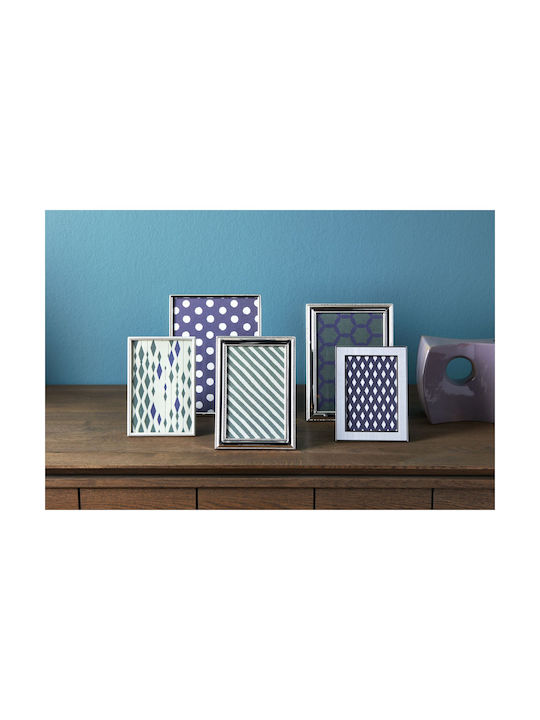 Zilverstad Perl Silver Photo Frame with Gray Frame