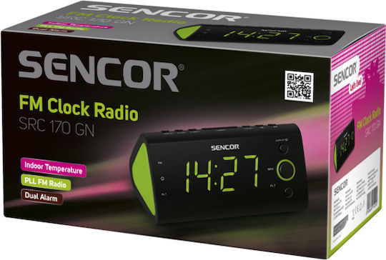 Sencor SRC 170 Orange Tisch-Digitaluhr mit Wecker & Radio SRC 170 OR Sencor SRC 170 Orange Tisch-Digitaluhr mit Wecker & Radio SRC 170 OR