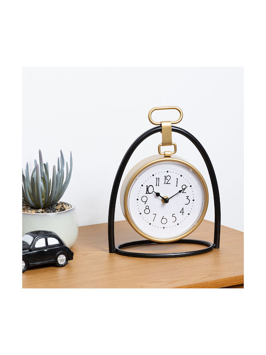 Atmosphera Quiet Watch Tischuhr 21x27cm Metallisch 185816