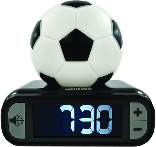 Lexibook Football 3D Tisch-Digitaluhr mit Wecker 23CF5J