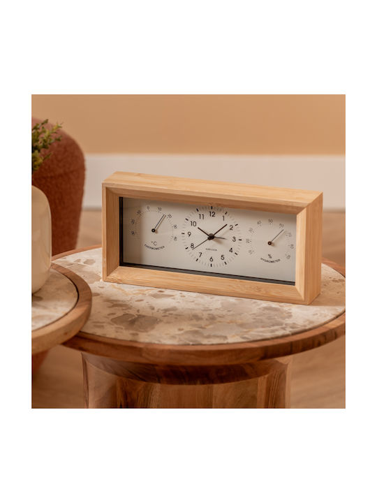 Karlsson Ceas de Masă cu Alarmă Alb 2585925WH