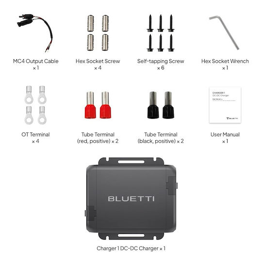 Bluetti Μπαταρία Επέκτασης Power Station Charger 1 with DC Input Cable (OK-287-61-BLCHWDC)