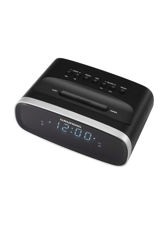 Grundig Sonoclock Масов Дигитален Часовник LED Черен GPR1230