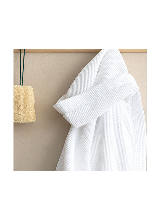 Palamaiki Aelia Bathrobe with Hood White 220gr/m²