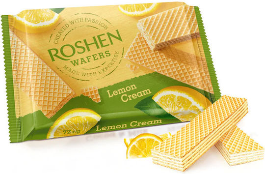 Roshen Γκοφρέτα Λεμόνι 72gr
