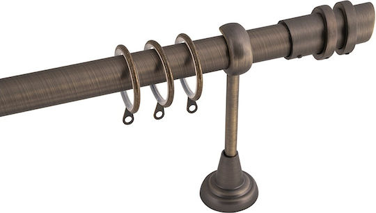 Frans Сгъваемо Металик Корниз A1 Φ25мм 140-250cm Антични