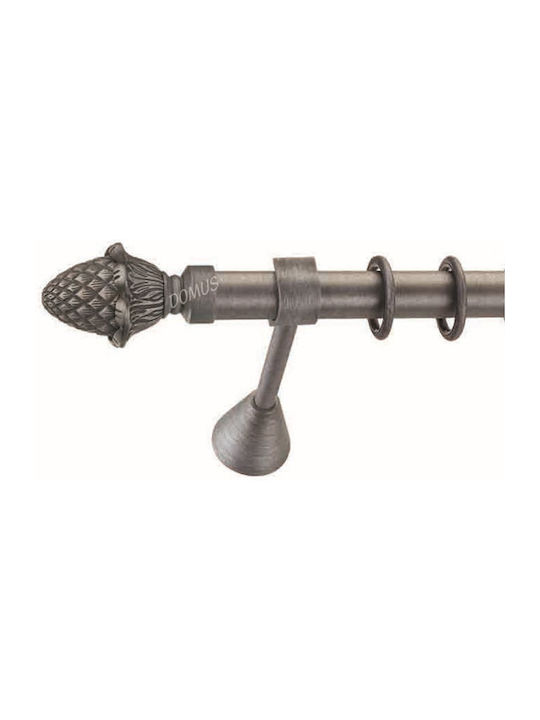 Enis by Domus Metalic Galerie pentru perdele Con de pin Simplu Φ25mm 240buc Pine cone
