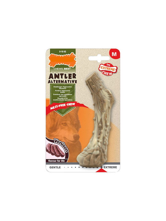 Nylabone Antler Alternative Stoffspielzeug Knochen Mittel Braune