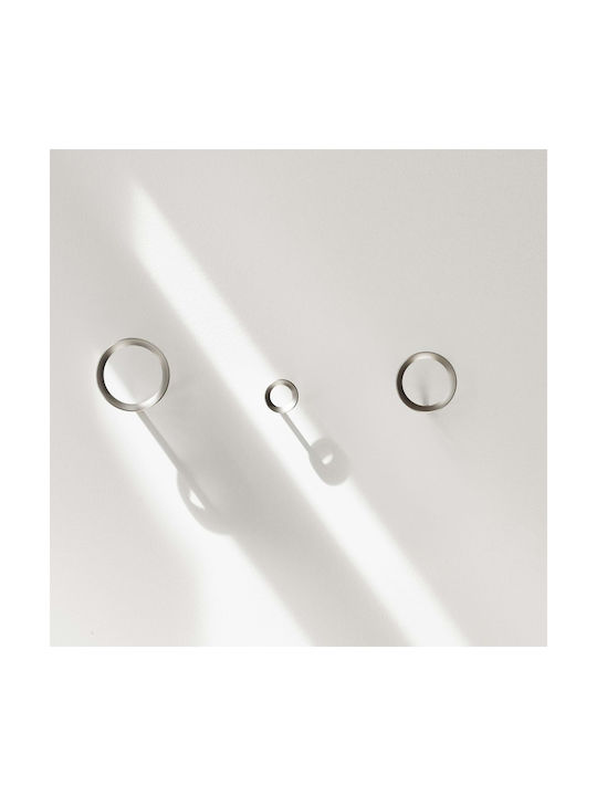 Normann Copenhagen Wall Hanger Metal Red 9.4x5.5cm