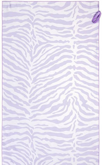 Nima Sol Microfiber Towel Body Purple 160x90cm