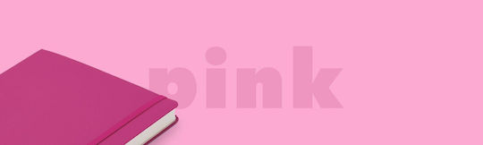Lamy Softcover Notebook A6 with Dots , Elastic and Pen Holder Pink