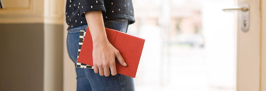 Paper Republic Essentials Notizbuch mit Gummiband Rote