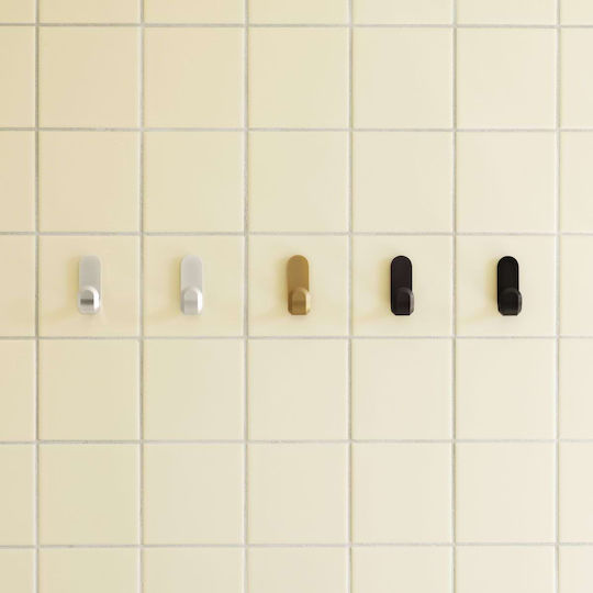 Normann Copenhagen Κρεμάστρα Τοίχου Μεταλλική Μαύρη 2.1x3x5.8cm