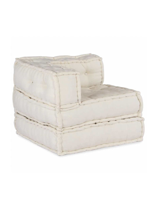 Πουφ Nackenrolle Cream 70x70x54cm