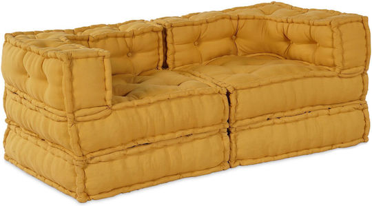 Sitzsäcke & Poufs Kanapee Gelbe 70x70x54cm Sitzsäcke & Poufs Kanapee Gelbe 70x70x54cm