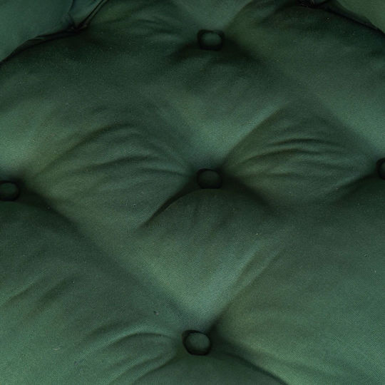 vidaXL Waterproof Green Bean Bag Chair 140x70x36cm