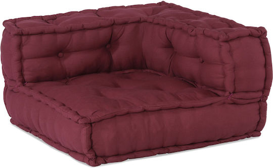 Bean Bag Chair Waterproof Burgundy 140x70x54cm
