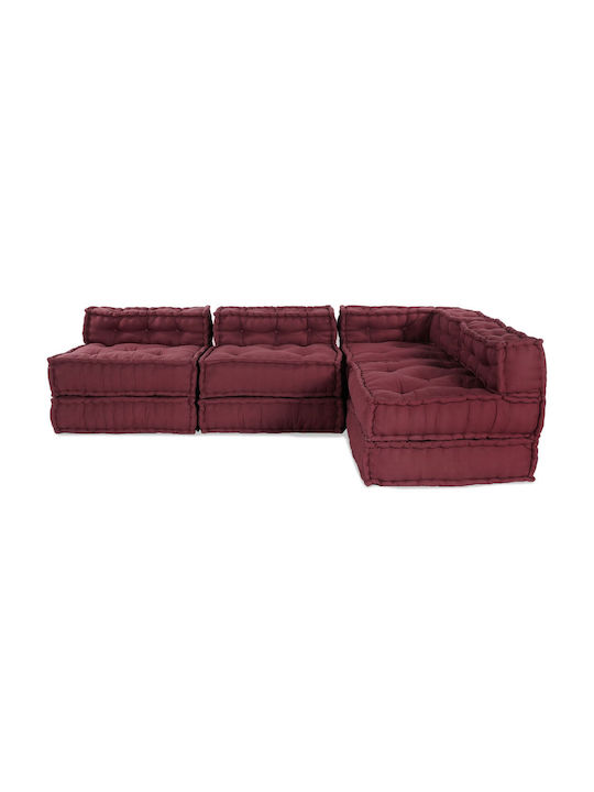 Puf Canapea Bordeaux 70x70x54cm