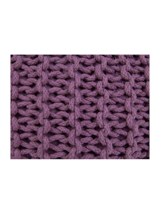 Πουφ Σκαμπό Purple 50x35cm