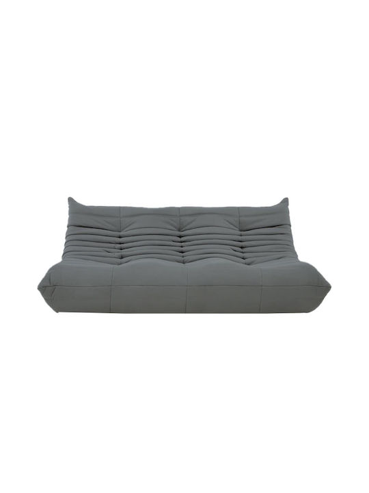 Πουφ Καναπές Togo Γκρι 70x102x70cm