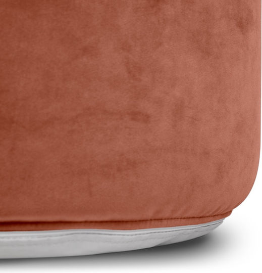 Fatboy Point Velvet Recycled Pink Quartz Bean Bag Chair