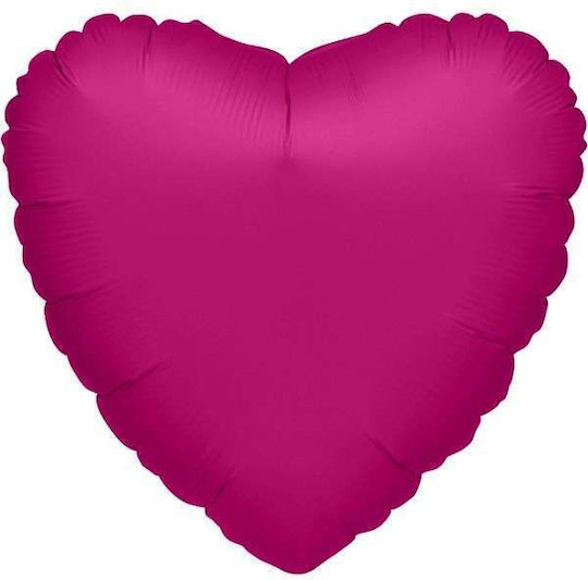 31" Fuchsia Heart Balloon