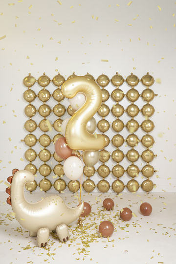 Balloon Foil Jumbo Beige 91cm