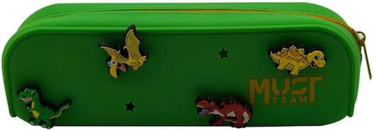 Must Team Pencil Case Silicone Barrel Various Designs/Colours